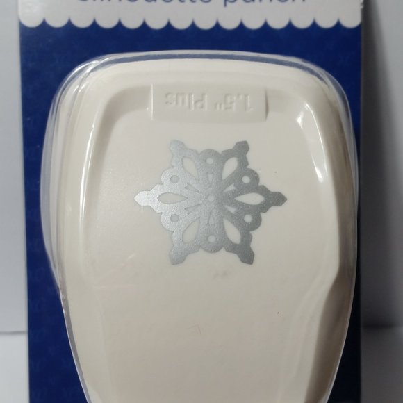 Lever Action Craft Punch Snowflake Christmas Snow Holiday - Picture 3 of 9